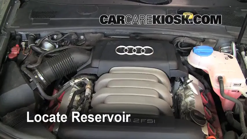 2008 Audi A6 3.2L V6 Liquide essuie-glace